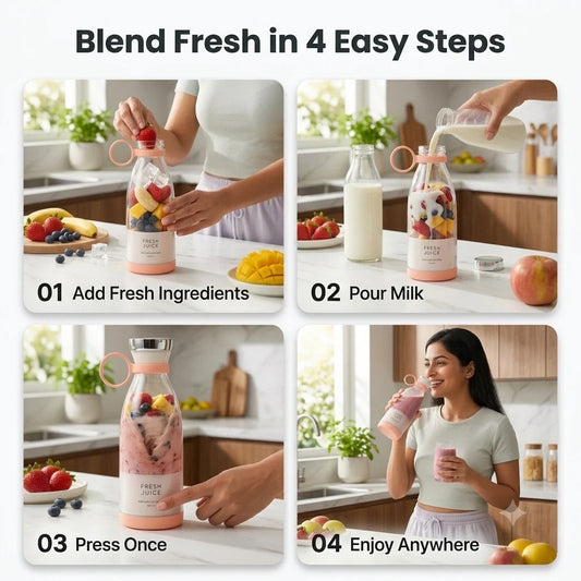 Portable Fresh Juicer Blender