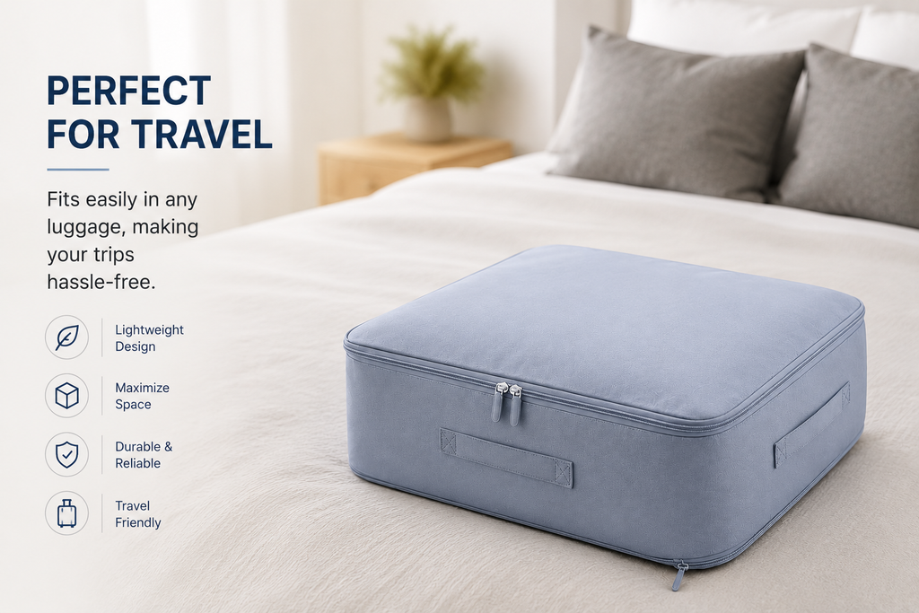 Ultra Space Saving Self Compression Organizer