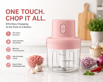 Wireless Electric Vegetable Chopper