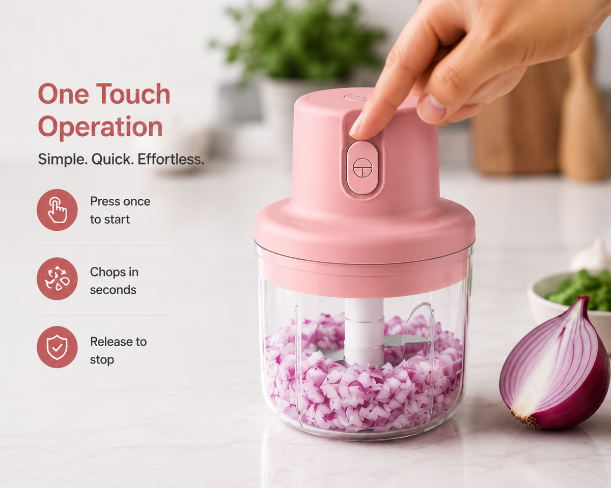Wireless Electric Vegetable Chopper