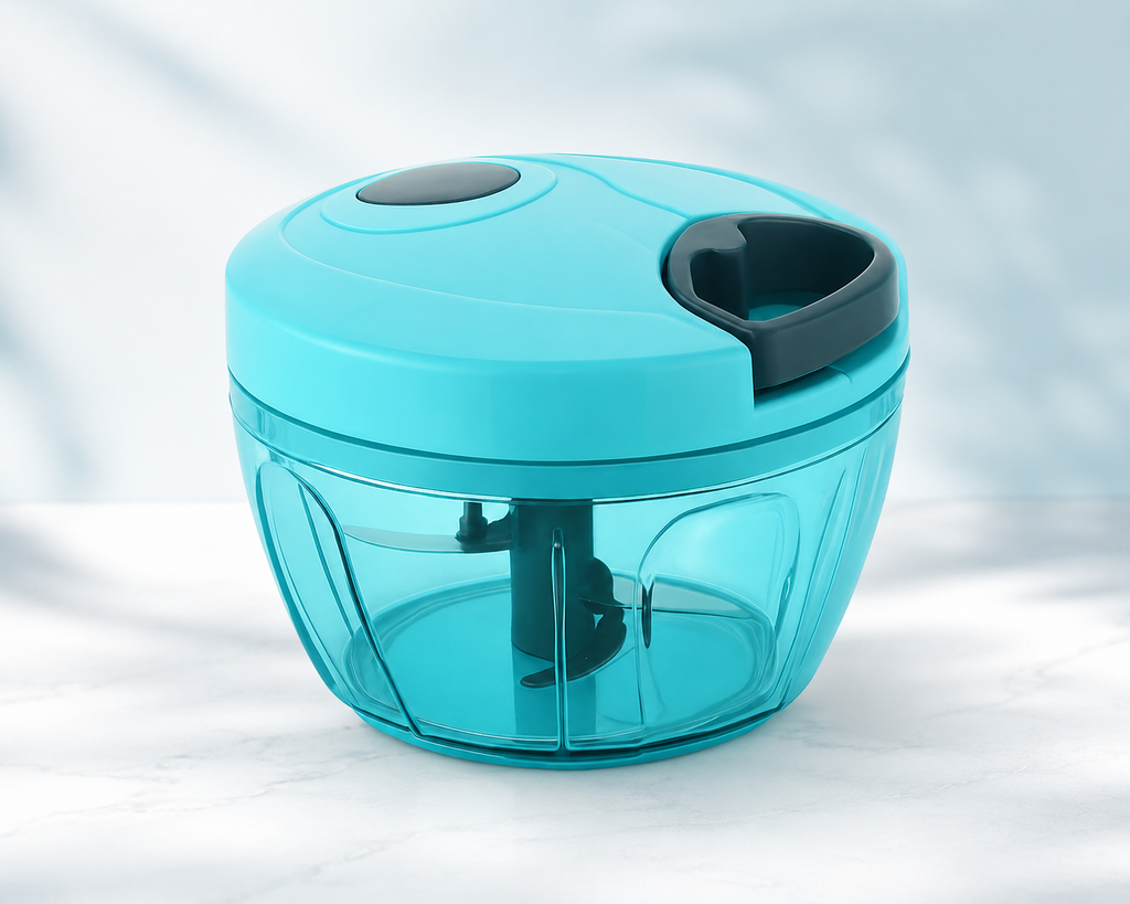 Manual Small Vegetable Chopper 3 Blade